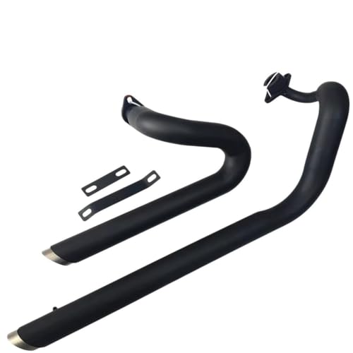 Silencieux d'échappement pour V 400 650 tuyau moto chrome anti-rouille