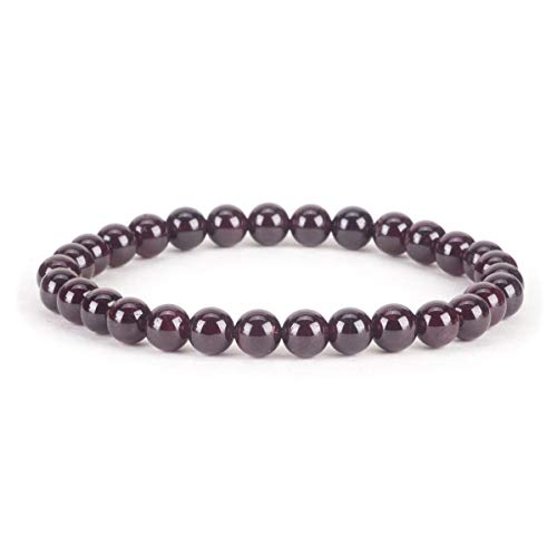Image of Cherry Tree Collection - Small and Medium Sizes - Gemstone Beads Bracelets for Women, Men and Teenagers - 6 mm Round Beads