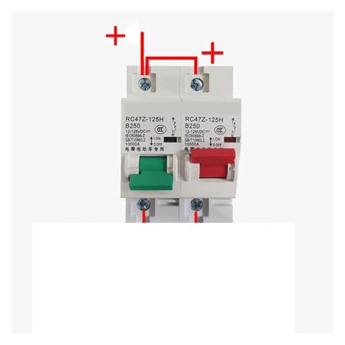 Disyuntor DC 63A interruptor de transferencia manual solar protector de batería 3
