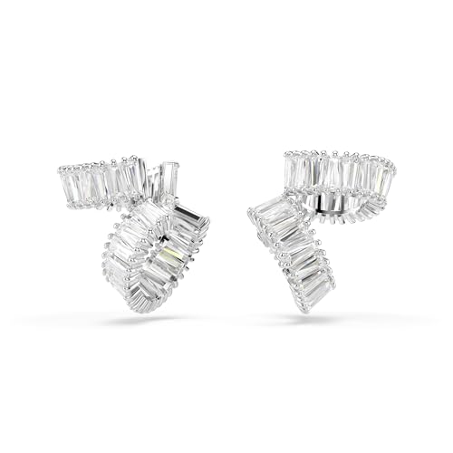 Ariana Grande Crystal Ear Cuff Earring Pair in Rhodium Finish - Part of the Ariana Grande x Swarovski Capsule Collection