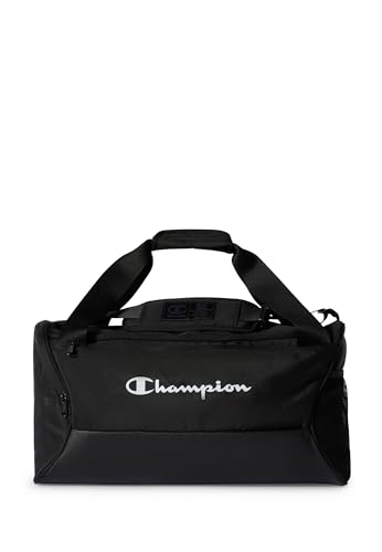 Champion Unisex Performance Duffel Bag Small, Schwarz (KK001), Uni, Schwarz (Kk001), Reisetasche
