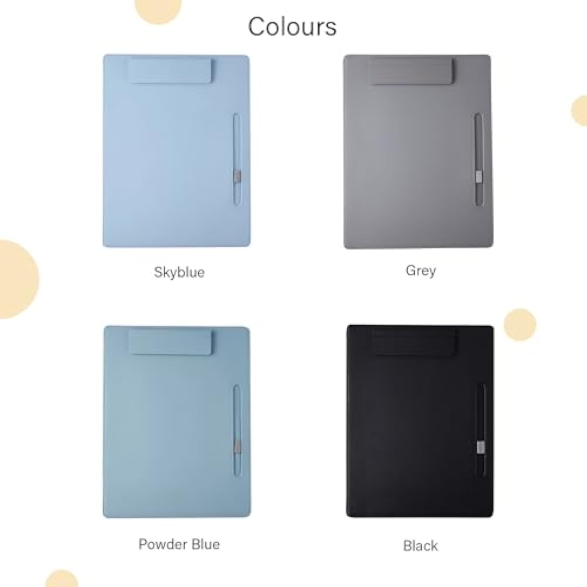 Soft PU Leather Magnetic Clipboard & Document Holder