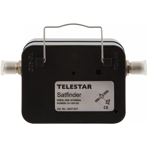TELESTAR Satfinder avec LED et câble outil de réglage satellite pour parabole