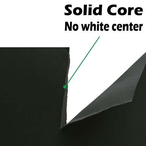 Black Cardstock - 12’’ x 12’’ 85lb Cover Card Stock Paper Perfect for Scrapbooking, Crafts, Business Cards 30 Sheets 230g UAP05BK image 7