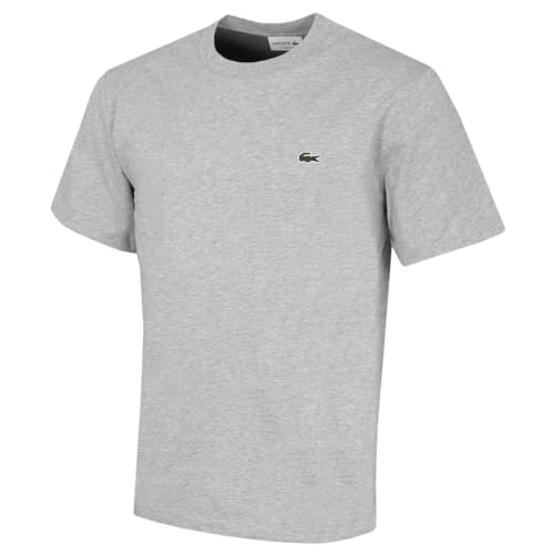 Lacoste Men's Cotton T-Shirt, Argent Chine, M