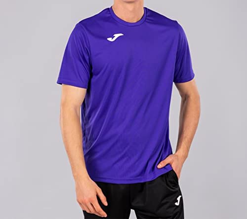 Joma Combi T-Shirt Manches Courtes Homme, Violet, L - Image 8