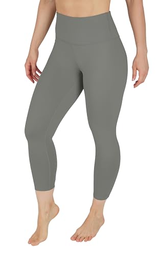 Image of 90 Degree By Reflex Womens High Waisted Leggings Capri Workout Yoga Pants