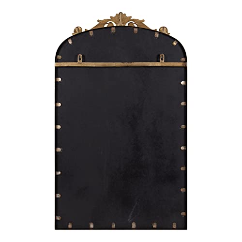 Kate and Laurel Arendahl Arch Chalkboard; Gold; 19 x 31; Framed Arched Ornate Vintage Magnetic Chalkboard for Unique Display; Decoration; and Organization by Kate and Laurel - Image 6