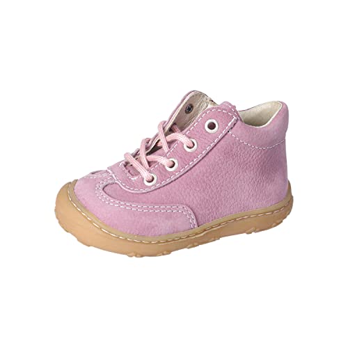 RICOSTA Baby Mädchen Stiefel GABRY,Kinder Lauflernschuhe,WMS:Mittel,lose Einlage,terracare,Blauer Engel,schnürstiefel,booties,purple (320),23 EU