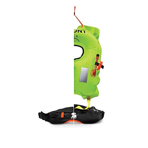 Secumar, aufblasbares Rettungsmittel für Schwimmer + SUP, Free 100 (Modell 2021)