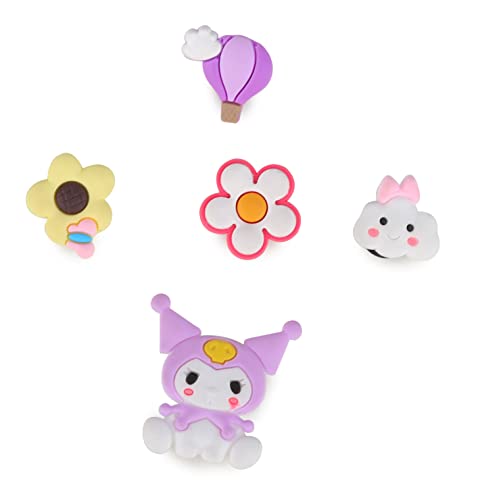 Image of CASSIEY Polyvinyl Chloride Shoe Jibit Charms Clog Pack Of 2, 5, 6, 7, 9, 10, 12,14 Pcs Different Characters Used To Decorate Clogs Shoes For Rounded Holes Charms For Shoes
