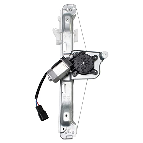 Image of TRQ Rear Left Power Window Regulator & Motor Assembly Drivers Side Compatible with 2005-2008 Chevrolet Malibu