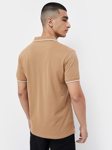 Image of Kappa Men Cotton Regular Fit Solid T Shirt