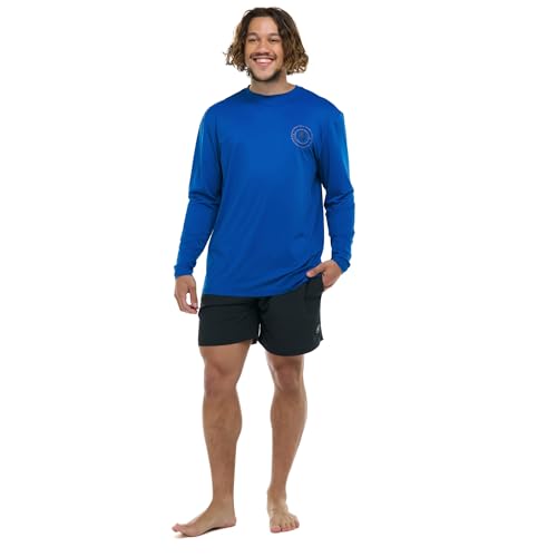 Eidon Young Men's Zenith Long Sleeve Loose Fit Rashguard with UPF 502