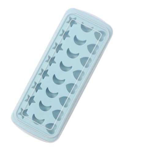 Molde para cubitos de hielo Star Moon Heart Garneck silicona miniatura 1