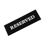 COLLBATH Reserviertes Tischschild aus Strapazierfähigem Design für Hochzeiten Restaurants und Events zu Installieren Vielseitig Einsetzbar