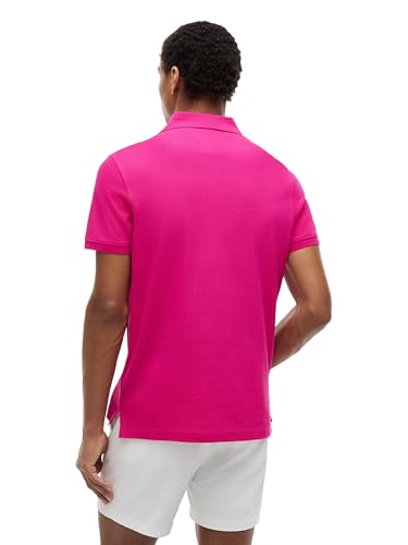 Image of Tommy Hilfiger Men's Short Sleeve Polo Shirts in Regular Fit With Stretch and Organic Pique Cotton