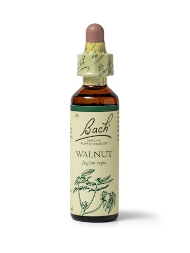 Bach Flower Remedies - Bach Original Flower Remedies (Walnut) Stand Your Ground, Accept Change, Emotional Wellness, Natural Flower Essence, 20ml - -16%