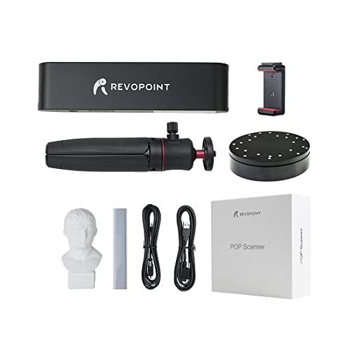 Revopoint POP 3D-Scanner mit Plattenspieler, 0,3 mm Genauigkeit, 8 fps, Scan-Geschwindigkeit, Desktop und Handheld Fixed… - Image 8