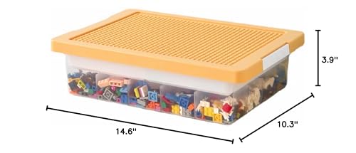 Chicmo XL00182 Building Block Bricks Storage Box With Game Cover,Double-Layer 30 Compartments Toys & Tool Accessories Organizer For Lego/Magnetic Sheet/Puzzles/Mini Toy Cars/Diy Accessories Storage Bins thumb #9