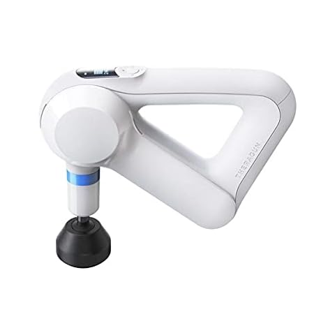 Theragun Elite Percussive Massage Gun | Electric Handheld Percussion Massager | Deep Tissue Therapy for Muscles (White) Cover