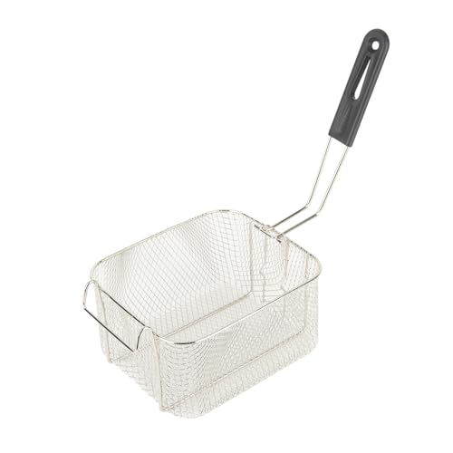 Cestello per Frittura con Manico Lungo Cestello per Friggitrice Elettrica in Rete per Uso Commerciale