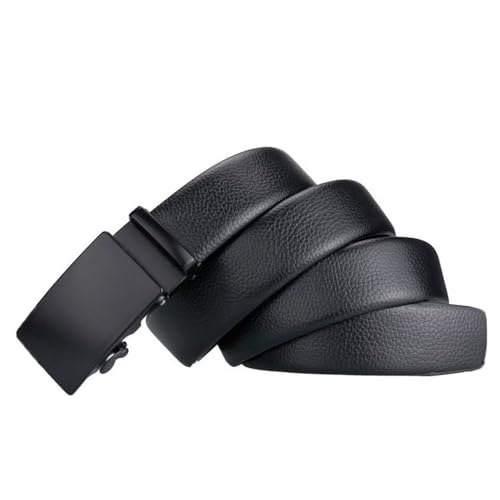 PU Belt Men Pants Bands Adjustable Casual Luxury Ratchet Belts(B)2