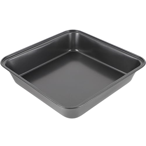 SWETRACE Pizza Backform aus Kohlenstoffstahl Großes Backblech Schwarz Rostfrei und Leicht zu Reinigen zum Backen und Grillen von Fisch und Pizza