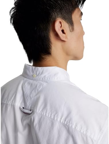 Tommy Hilfiger Men's Signature Long Sleeve Casual Button Down Shirt in Regular Fit 2025 Collection3