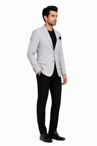 Image of Men's Slim Fit Single Breasted Blazer