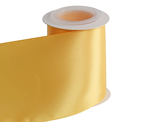 Joycrosso 75mm Double Faced Satin Ribbon 4.5 Meters-Roll Set for Chair Sash Gift Wrapping Party Favor Home Decoration Craft Supplies - Image 2