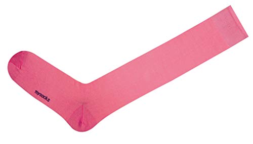 Mysocks Kniehoge gemerceriseerde eenvoudige sokken - Afbeelding 4