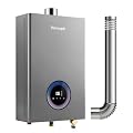 Vancepic Natural Gas Tankless Water Heater, Indoor Max 4.3 GPM, 100,000 BTU Instant Hot Water Heater
