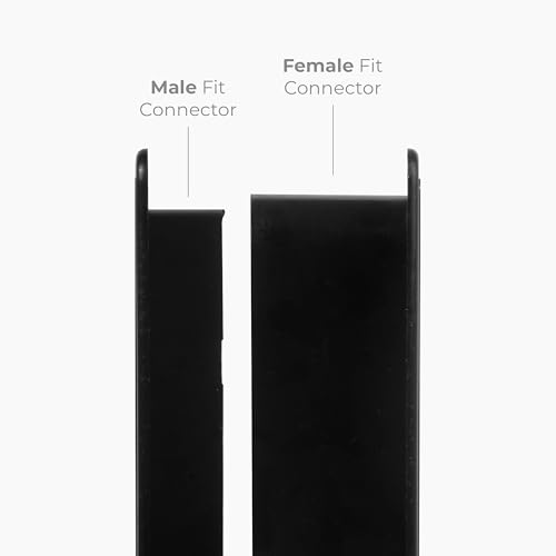 Image of Bathroom Door Air Vent Grille 440mm x 120mm / 18 inch x 5.3 inch Two Sided Ventilation Cover