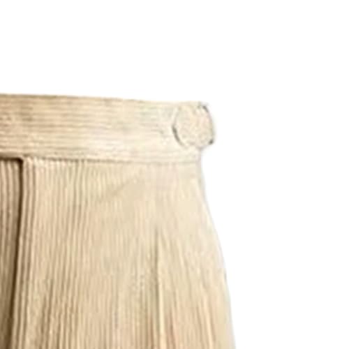 Corduroy Pants Men Stretchy Dress Casual Tapered Trousers Winter Design Buckle Pant Tailored Classic Fit Business Pantalones4