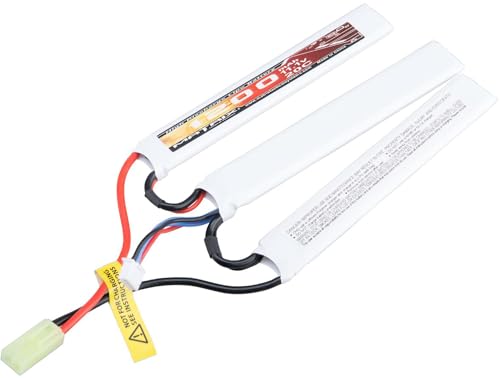 Evike Airsoft - Matrix High Performance 11.1V Butterfly Type Airsoft LiPo Battery (Model: 1200mAh - 20C / Small Tam)