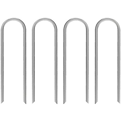 AAGUT Garden Stakes 6 in. 11-Gauge 200-pack Galvanized