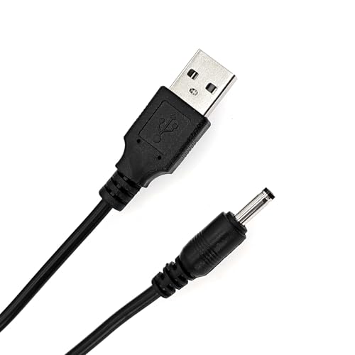JZK 1m Cable de carga cepillo de dientes eléctrico para Fairywill FWP11 FW-508 FW-507 FW-917 SG-508 D1 D3 D7 D8 E6 E10 P11 TB-508, recambio cable cargador cable alimentación USB a DC