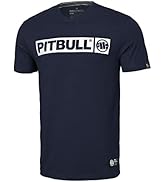 Pitbull Herren T-Shirt Pit Bull West Coast Hilltop Basic Baumwolle Kurzärmlige Rundhalsausschnitt