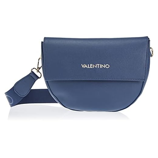 Valentino Mujer Bigs Satchel, azul marino, talla única