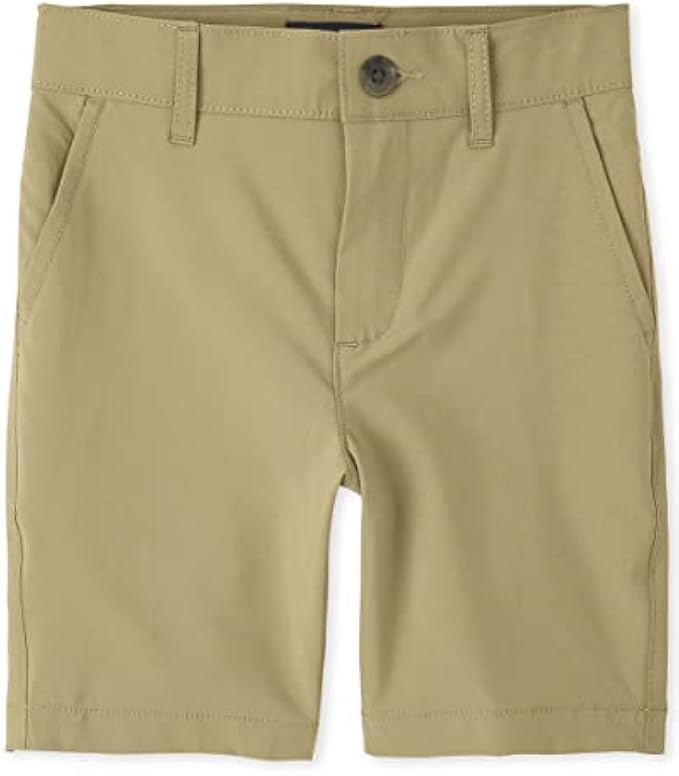 The Children's Place Boys' Uniform Quick Dry Chino Shorts