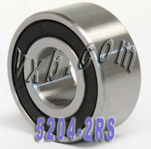 5204-2RS Angular Contact Bearing Sealed 20x47x20.6 Ball Bearings VXB Brand