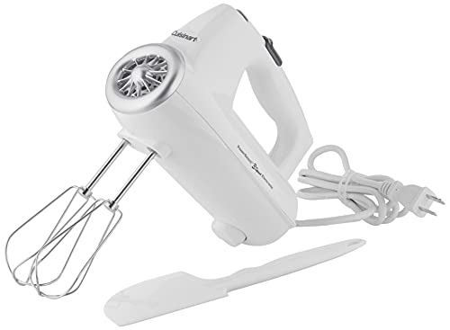 Cuisinart CHM-3 Elektronischer Handmixer, 3 Geschwindigkeiten, Weiß – Bild 3