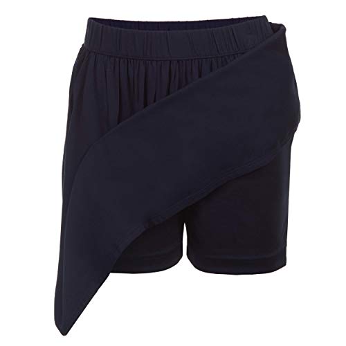Jupe-short fille bleu marine uniforme pull-on 7 ans - 3