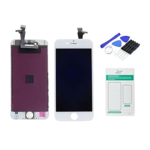 kaputt.de kompatibel mit iPhone 6 Display weiß - Set