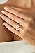 EAMTI 1CT 925 Sterling Silver Engagement Rings Radiant Cut Solitaire Cubic Zirconia CZ Wedding Promise Rings for Her Wedding Bands for Women Size 6.5