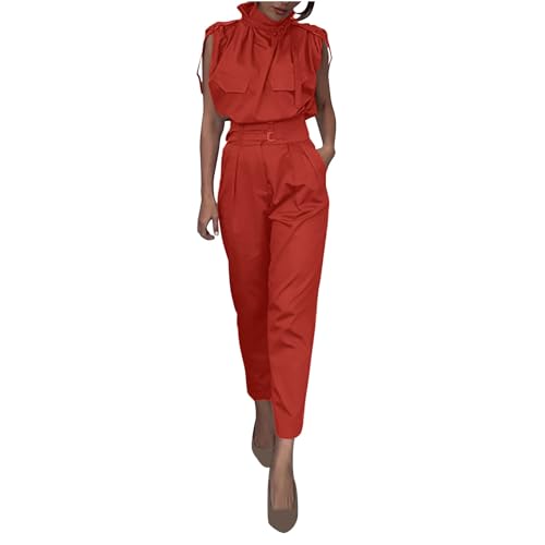 Ensemble en lin femme de qualité supérieure avec pantalon jambe large et haut fluide