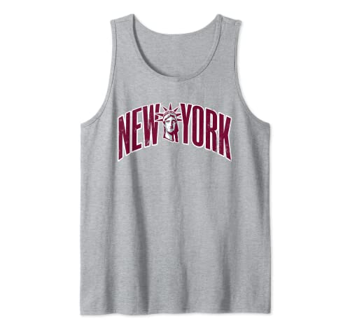 NEW YORK City NYC Classic Retro Vintage - Heather Grey Camiseta sin Mangas
