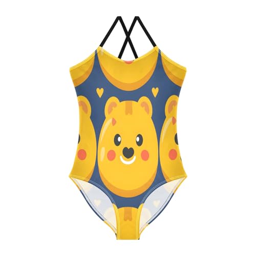 Bear Girls One-Piece Swimsuit Beach Bathing Suit