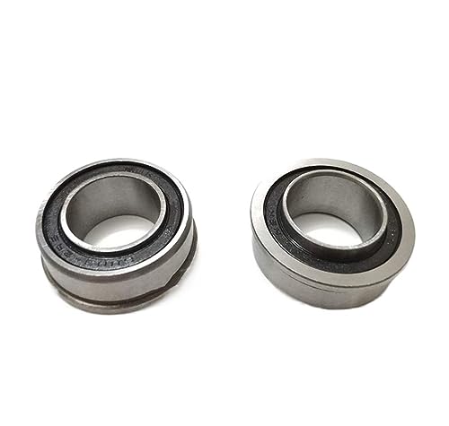 Rodamiento F6003-2RS Flange Ball Bearing 20x35x11mm ABEC1 de ranura profunda 3